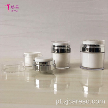 Embalagem de cosméticos em formato redondo Airless Pump Cream Jae